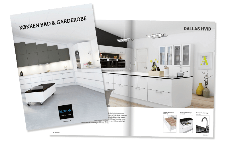 layout af brochure katalog - grafiskdesign